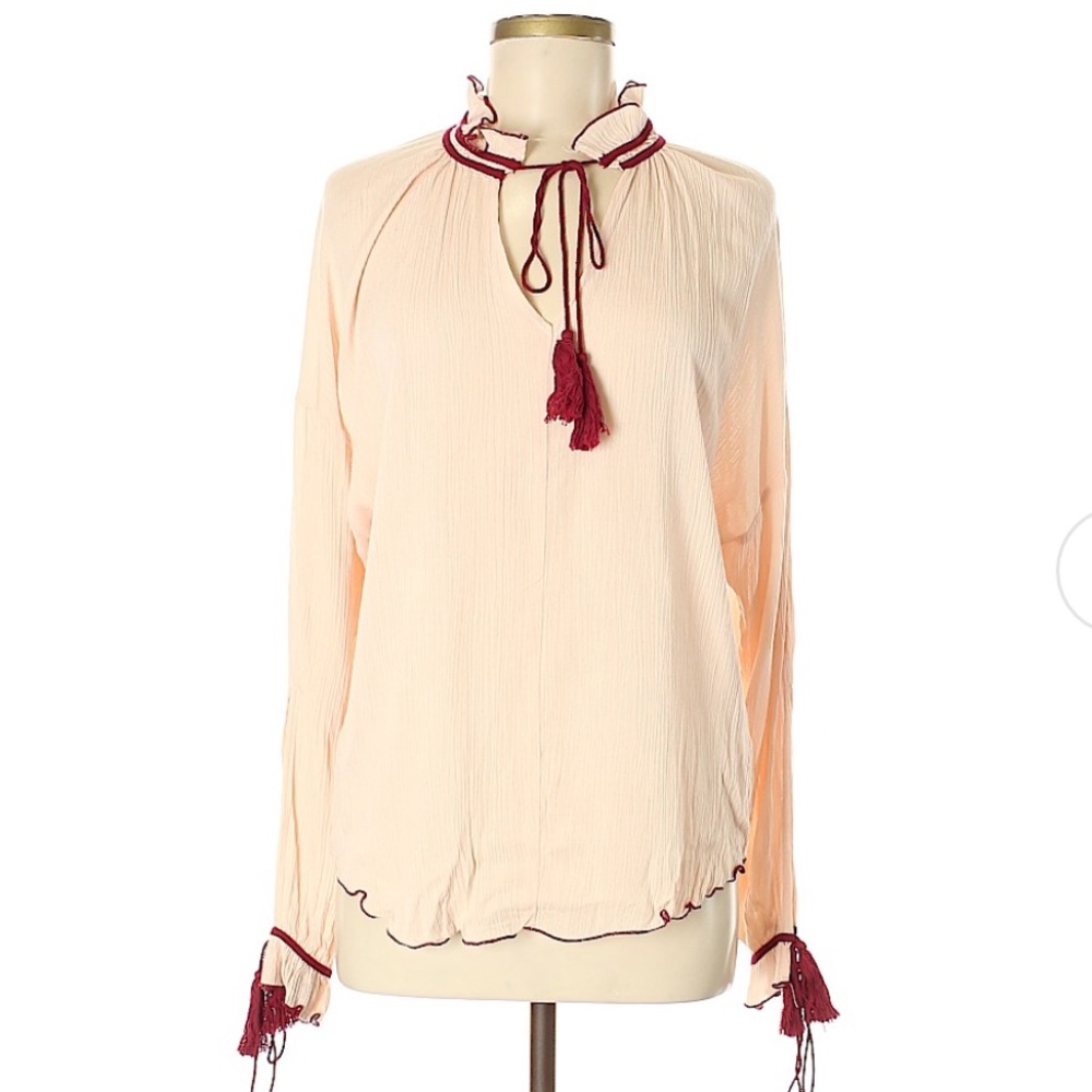 Anthropologie Dance and Marvel blouse NWT sz L